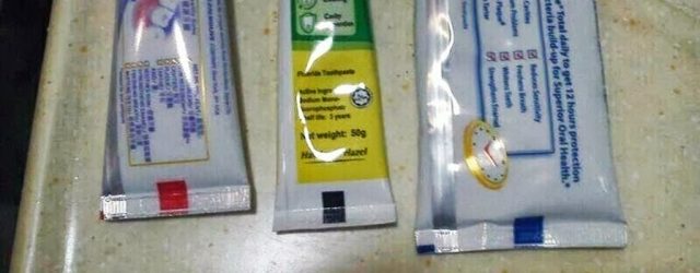 Arti dari Kode Warna Tube Pasta Gigi