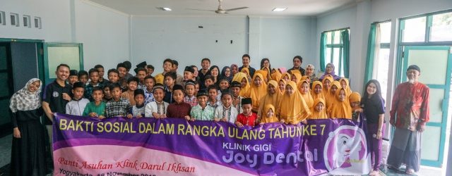 Joy Dental Mengadakan Acara Berbagi dalam Rangka Ulang Tahun ke 7