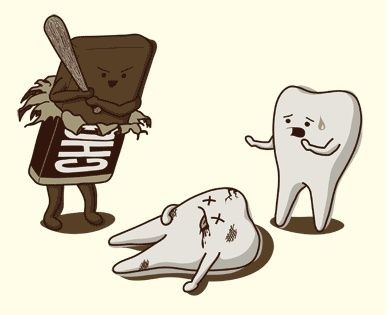 Efek Makan Cokelat Berlebih Pada Gigi Anak