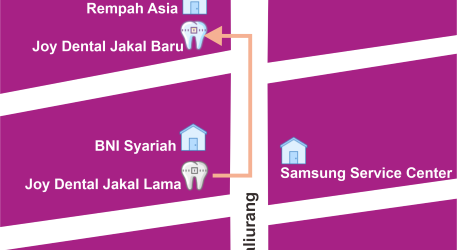 Pemberitahuan Joy Dental Jakal Pindah Gedung Baru