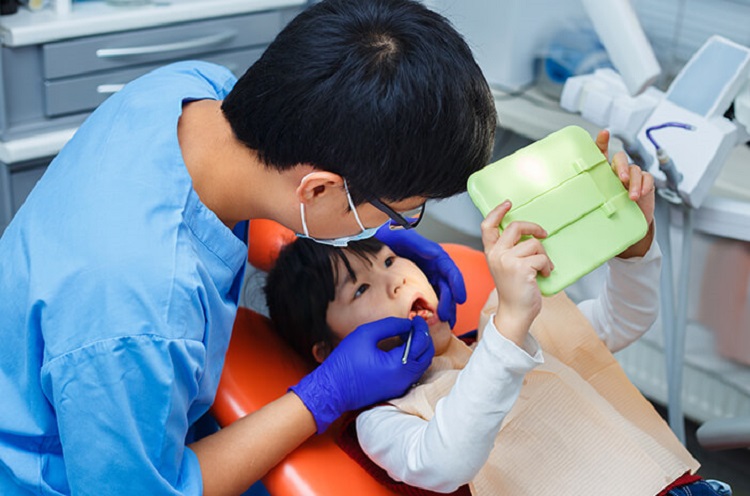 Melakukan pemeriksaan gigi anak di dokter spesialis gigi anak, Sumber: halodoc.com